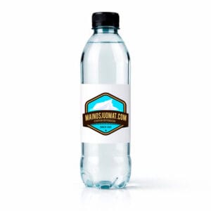 Vesipullo 0,5 l hiilihapoton